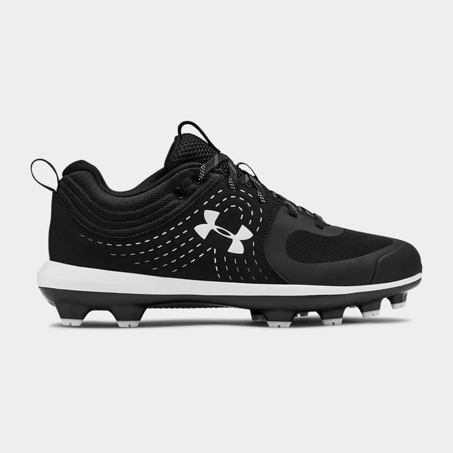 Under Armour Glyde TPU - Damske Softball Obuv - Čierne/Biele